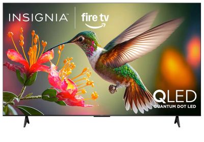 Image: Insignia 75-inch QF LED 4K UHD QLED Smart Fire TV with Alexa