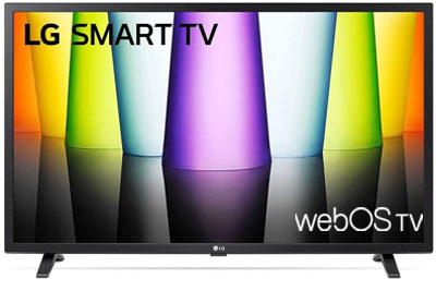 Image: LG 32-inch Class LQ630B Series LED HD 720p Smart webOS TV (2022 Edition)