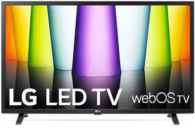 Image: LG 32-inch Class LQ630B Series LED HD Smart webOS TV (2022 Edition)