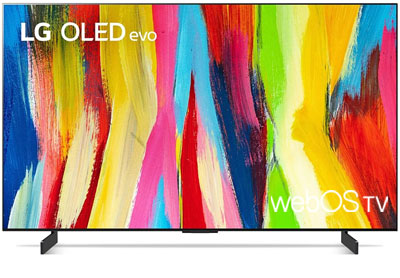 Image: LG 42-inch Class OLED evo C2 Series 4K UHD Smart webOS TV (2022 Edition)