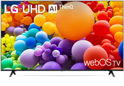 Image: LG 50-inch Class UT75 Series 4K UHD LED Smart webOS TV (2024 Edition)