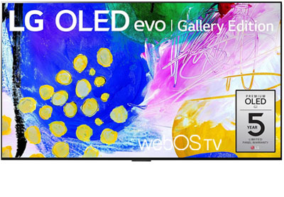 Image: LG 55-inch Class OLED evo Gallery Edition G2 Series 4K Smart webOS TV (2022 Edition)