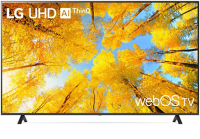 Image: LG 75-inch Class UQ7590 Series LED 4K UHD Smart webOS TV (2022 Edition)