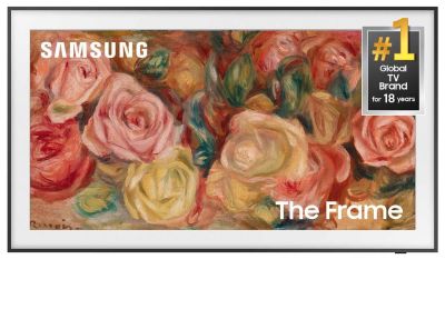 Image: Samsung 85-inch Class QLED 4K The Frame LS03D Series Smart TV (2024 Edition)