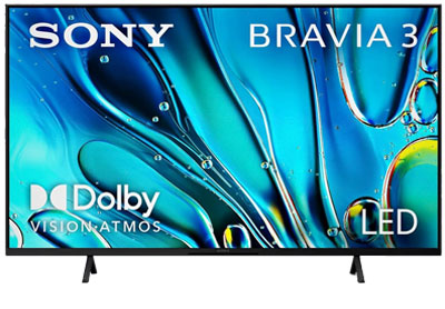 Image: Sony 50-inch Class BRAVIA 3 LED 4K HDR Google TV (2024 Edition)