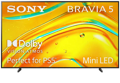 Image: Sony 98-inch Class BRAVIA 5 Mini LED 4K HDR Google TV (2025 Edition)