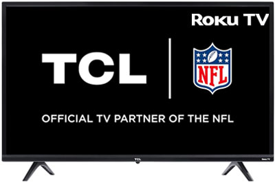 Image: TCL 32-inch Class 3-Series HD LED Smart Roku TV (2021 Edition)