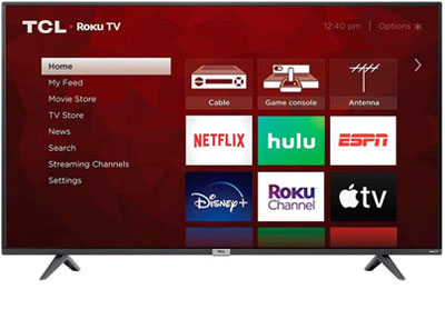 Image: TCL 43-inch Class 4-Series 4K UHD HDR LED Smart Roku TV (2021 Edition)