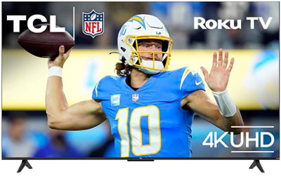Image: TCL 50-inch Class S4 4K LED Smart Roku TV (2023 Edition)