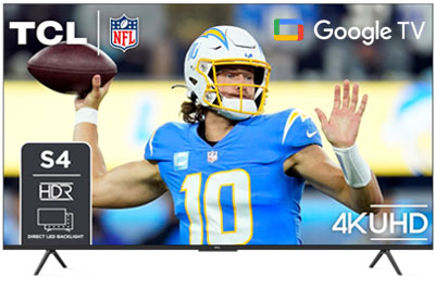 Image: TCL 85-inch Class S4 Series 4K UHD HDR LED Smart Google TV (2023 Edition)