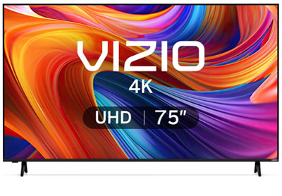 Image: Vizio 75-inch 4K UHD Smart TV Bundle (2024 Edition)