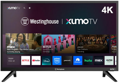 Image: Westinghouse 58-inch 4K UHD Smart Xumo TV (2025 Edition)