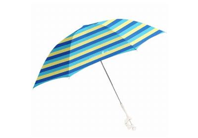 Image: CARIBBEAN JOE Clamp-On Beach Umbrella for Chair with UV Protection