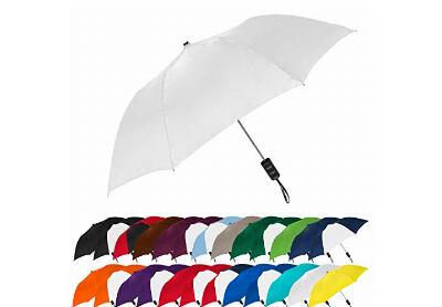 Image: StrombergBrand 42-inch Auto-Open Spectrum Folding Umbrella