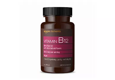 Image: Amazon Elements Vitamin B12 5000 mcg (by Amazon Elements)