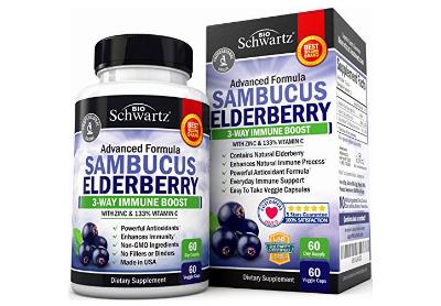 Image: BioSchwartz Advanced Formula Sambucus Elderberry Capsules (by BioSchwartz)