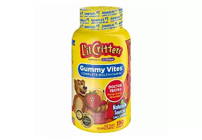 Image: L'il Critters Gummy Vites Complete Multivitamin Kids Gummy (by L'il Critters)