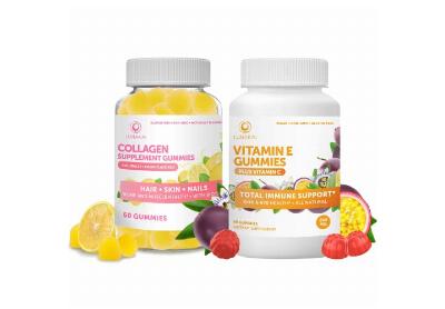 Image: Lunakai Collagen and Vitamin E Gummies Bundle 2-pack