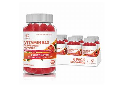 Image: Lunakai Vitamin B12 Supplement Gummies For Adults 6-pack