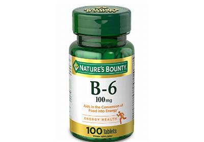 Image: Nature's Bounty 100mg Vitamin B6 supplement (by Natures Bounty)
