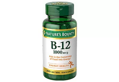 Image: Nature's Bounty Vitamin B-12 1000 mcg (by Nature's Bounty)