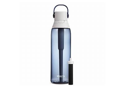 Image: Brita Night-Sky Filtered Water Bottle with Straw 26 oz