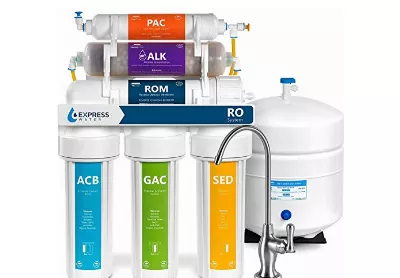 Image: Express Water Reverse Osmosis Alkaline Water Filtration System (by Express Water)