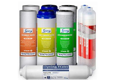 Image: iSpring F9K Replacement Water Filter Cartridges Set (by iSpring)