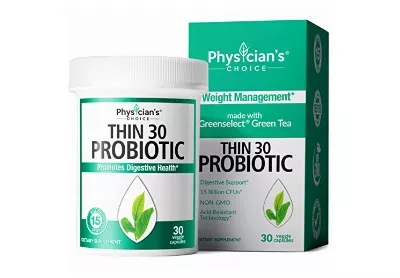 Image: Physician's Choice Thin 30 Probiotics for Women (by Physician's Choice)