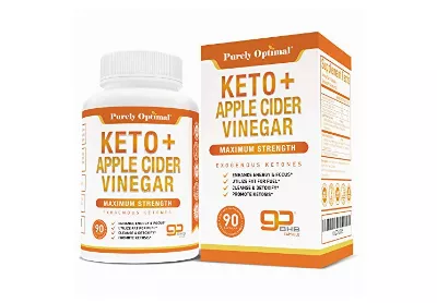 Image: Purely Optimal Premium Keto and Apple Cider Vinegar (by Purely Optimal)