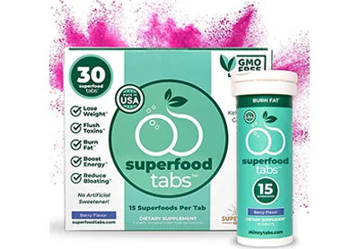 Image: Skinnytabs Detox Superfood Tablets with Berry Flavor (by Skinnytabs)