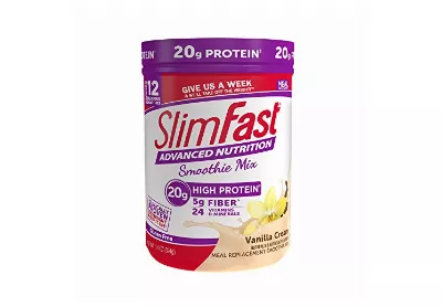 Image: SlimFast Advanced Nutrition Vanilla Cream Smoothie Mix (by SlimFast)